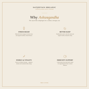 Organic Ashwagandha Root Powder 100g