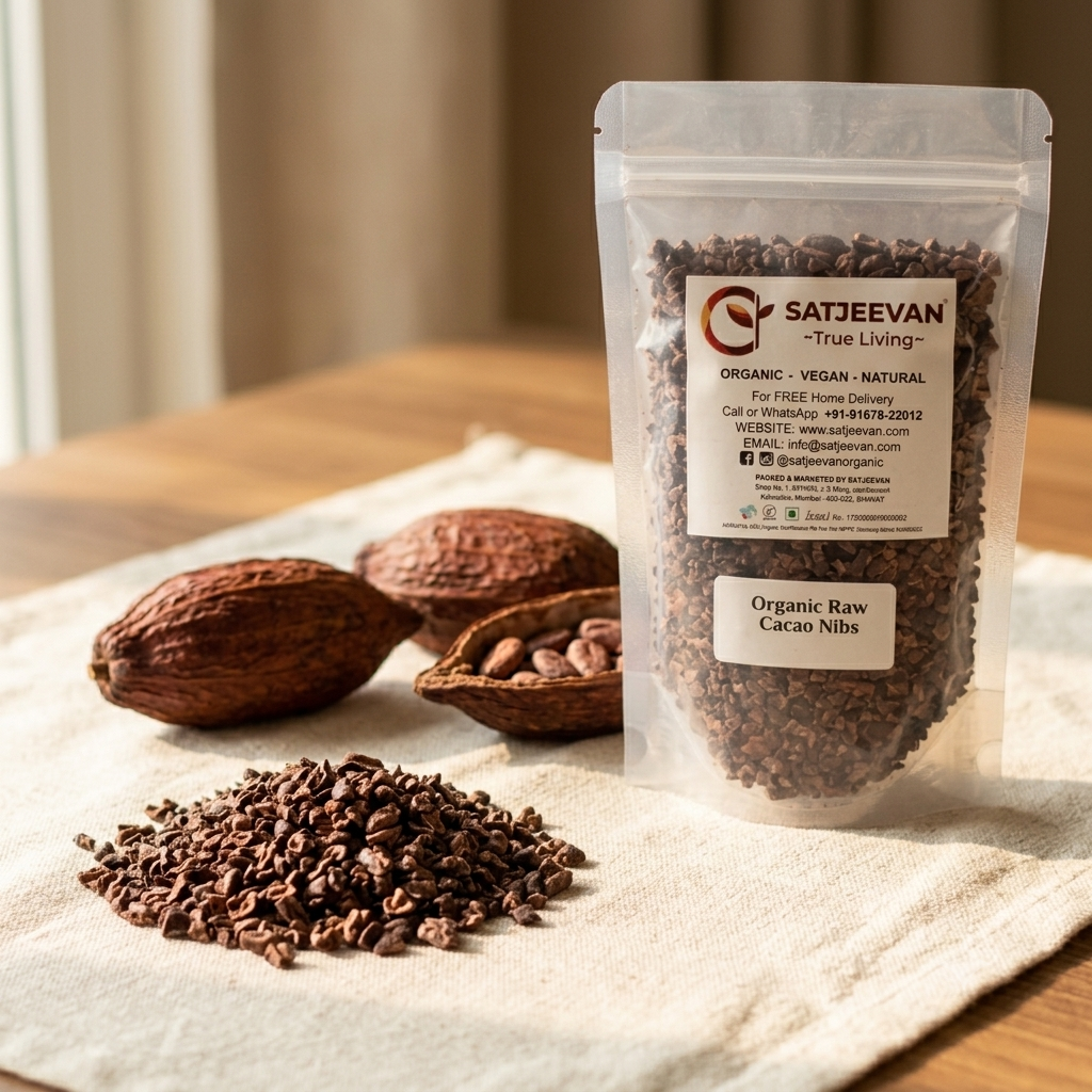 Organic Raw Cacao Nibs 200g