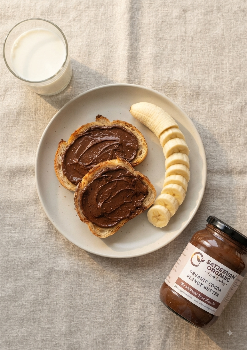 Organic Cocoa Peanut Butter 500g