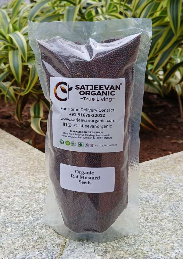 Organic Rai Mustard Seeds 250g