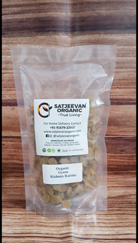 Organic Kishmis Green Raisins 200g
