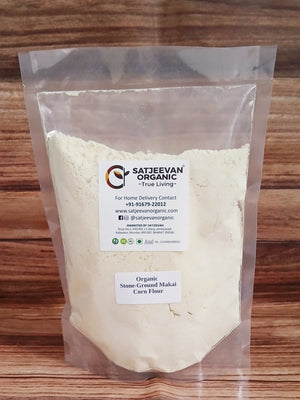 Organic Stone-Ground Makai Corn Flour 500g