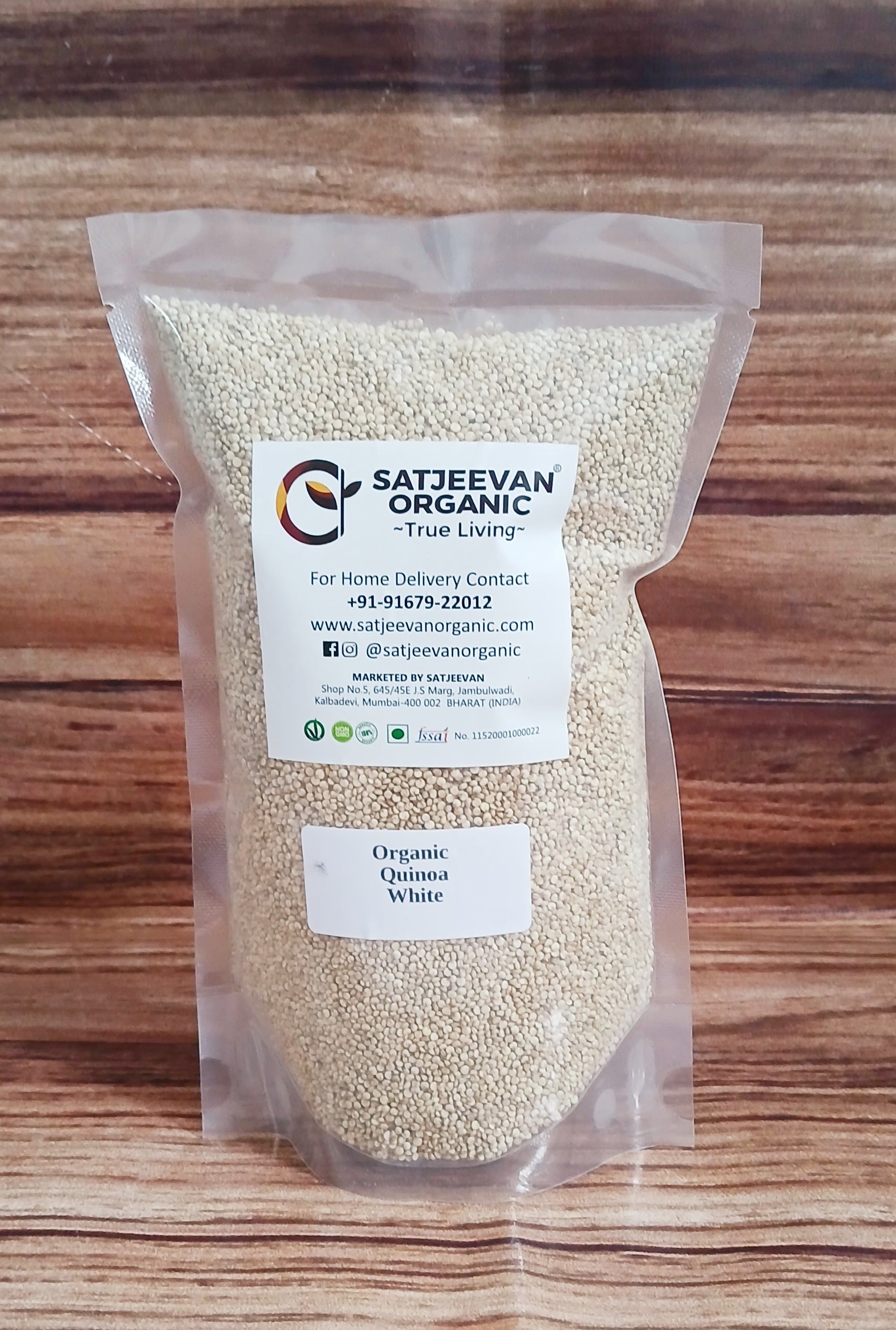 Organic Quinoa White 500g