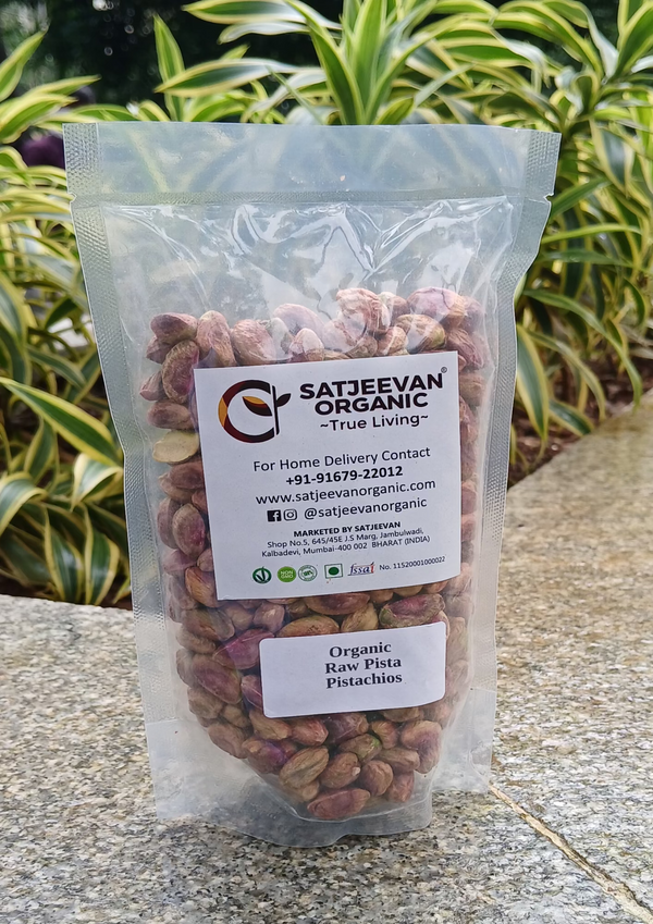 Organic Raw Pista Pistachios 200g