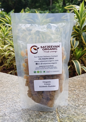 Organic Kishmis Green Raisins 200g