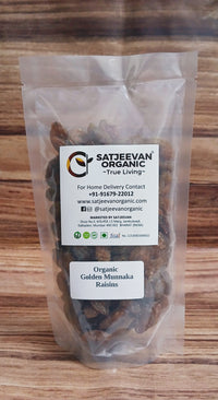 Organic Golden Munakka Raisins 200g