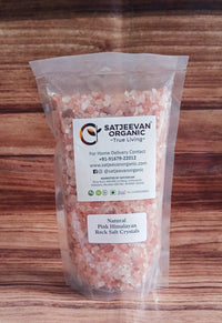 Natural Pink Himalayan Rock Salt Crystals 500g
