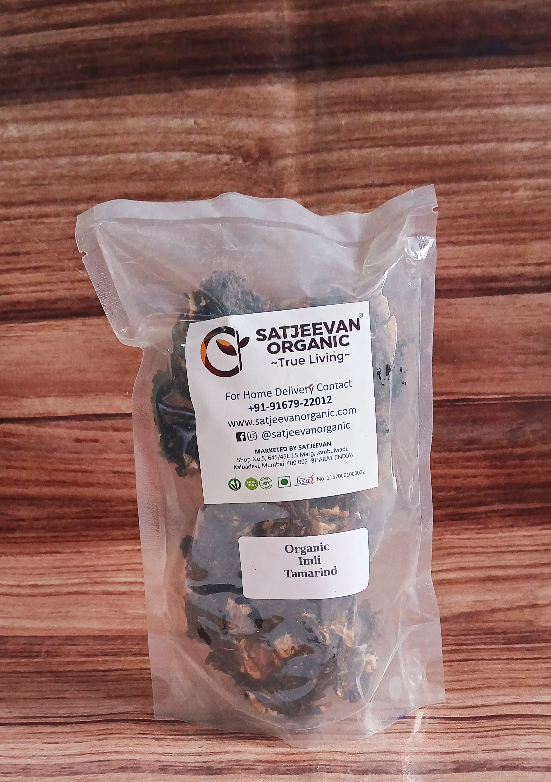 Organic Imli Tamarind 250g