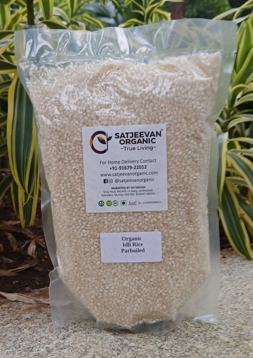 Organic Idli Rice Parboiled 1000g