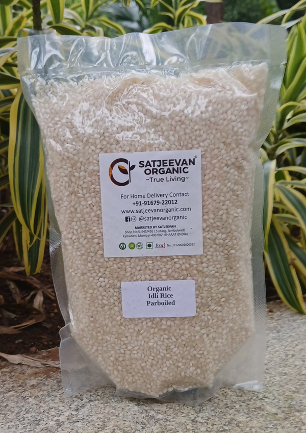 Organic Idli Rice Parboiled 1000g
