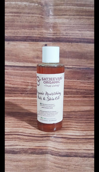 Organic Nourishing Hair & Skin Oil 100ml