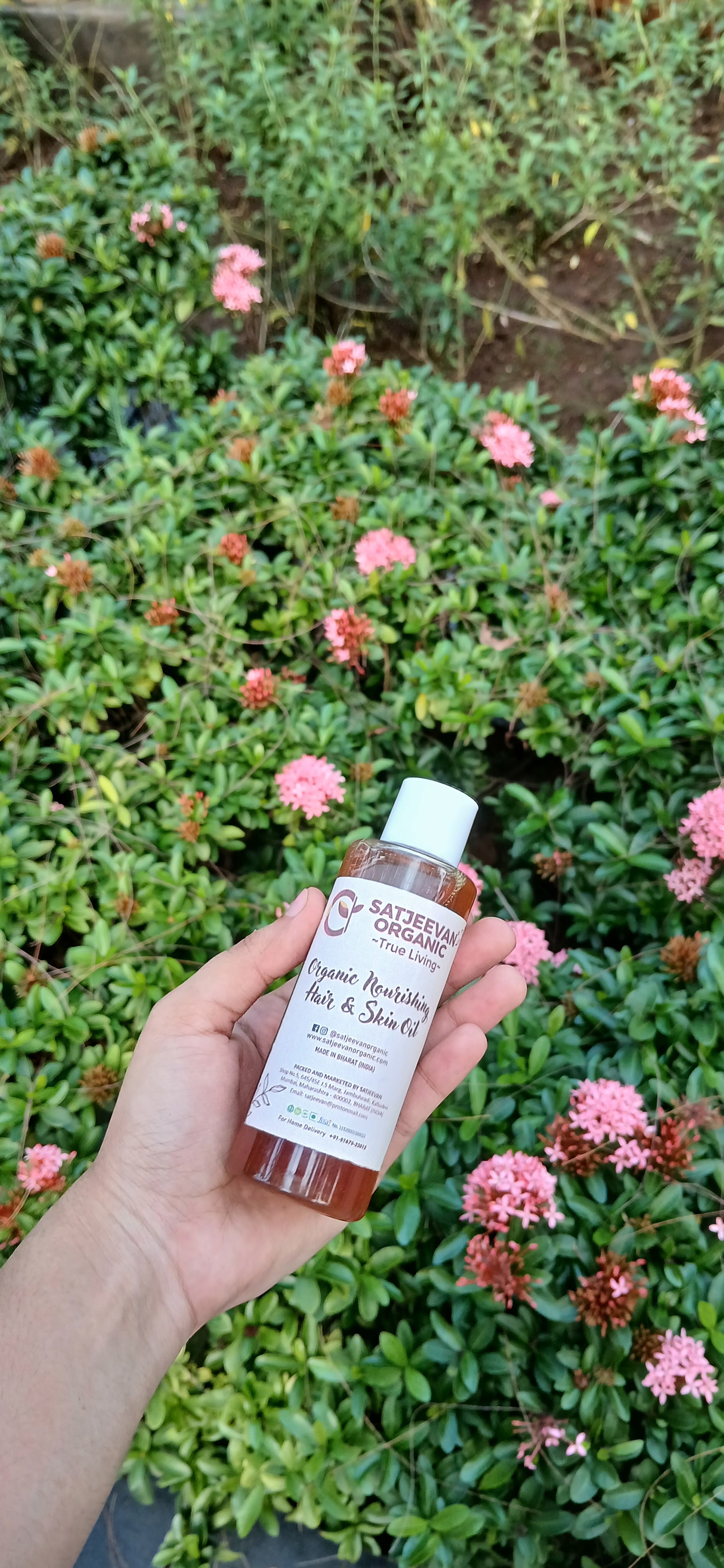 Organic Nourishing Hair & Skin Oil 100ml