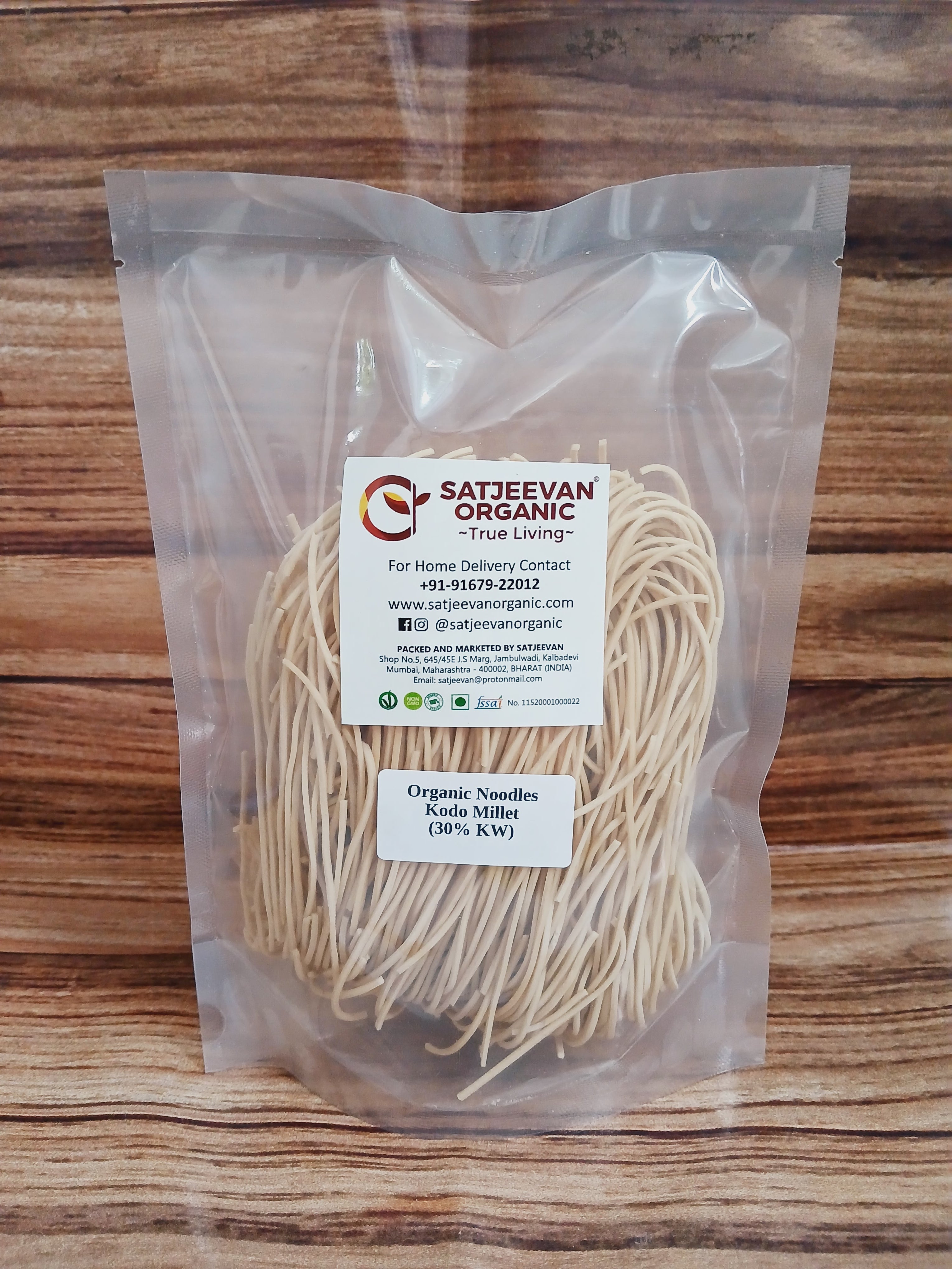 Organic Noodles Kodo Millet (30%KW) 200g