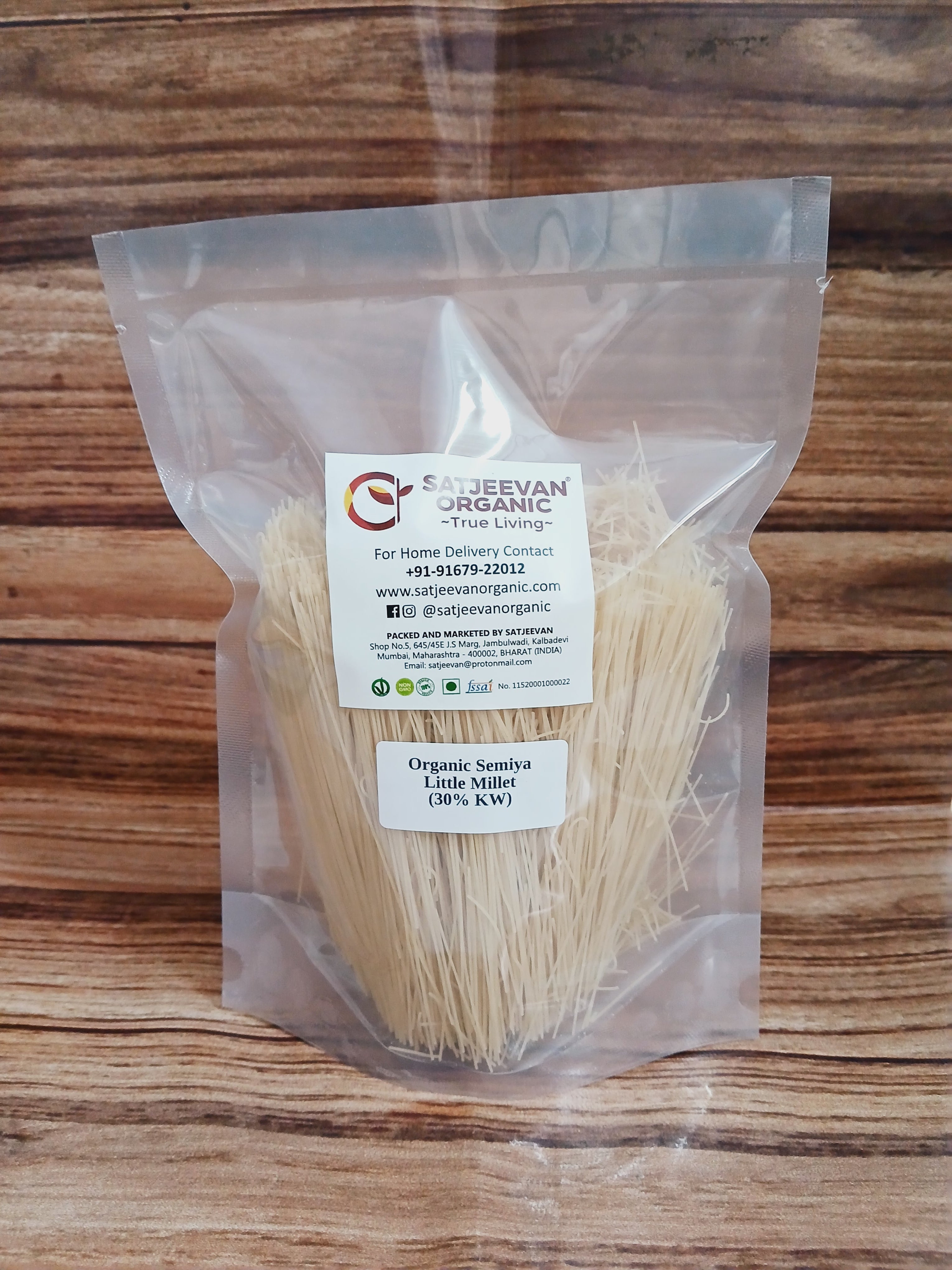 Organic Semiya Little Millet (30%KW) 200g