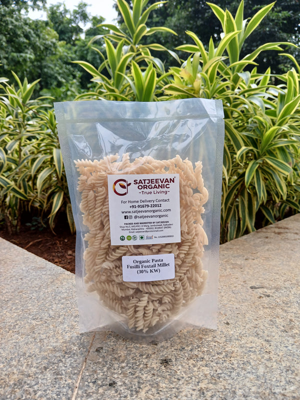 Organic Pasta Fusilli Foxtail Millet (30%KW) 200g