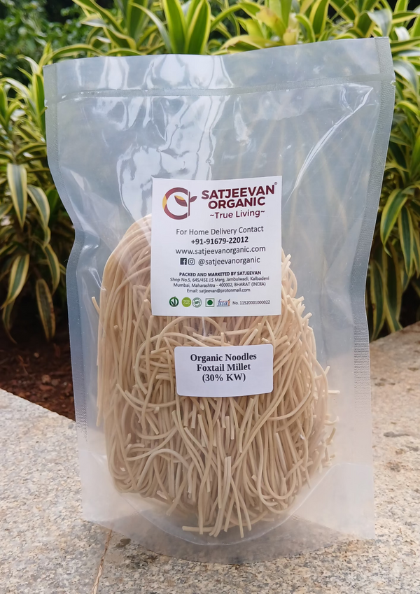 Organic Noodles Foxtail Millet (30%KW) 200g