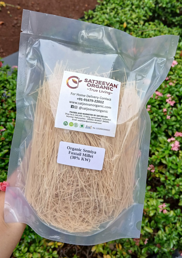 Organic Semiya Foxtail Millet (30%KW) 200g