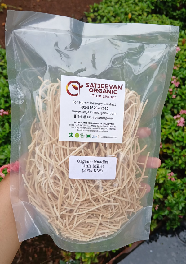 Organic Noodles Little Millet (30%KW) 200g