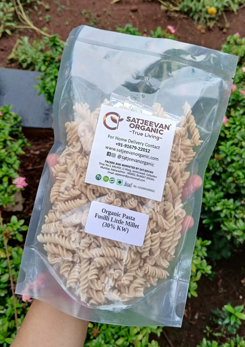 Organic Pasta Fusilli Little Millet (30%KW) 200g