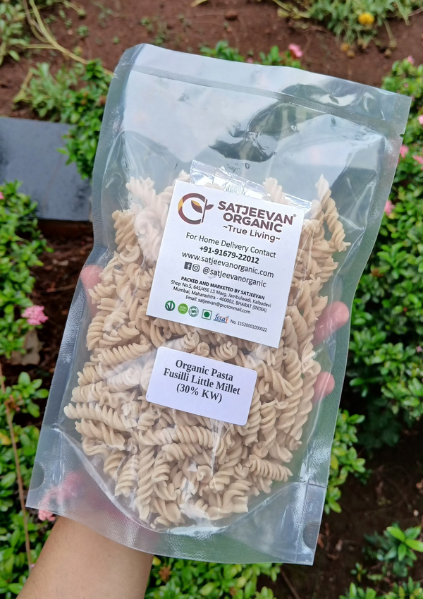 Organic Pasta Fusilli Little Millet (30%KW) 200g