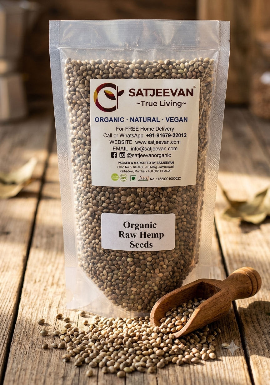 Organic Raw Hemp Seeds 250g