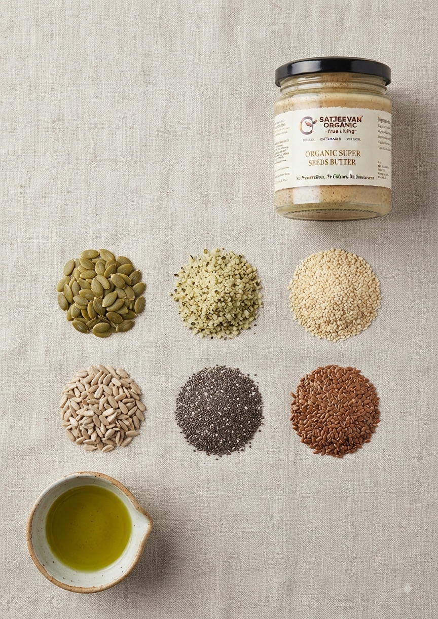 Organic Super Seeds Butter 200g