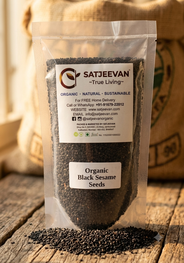 Organic Black Sesame Seeds 250g