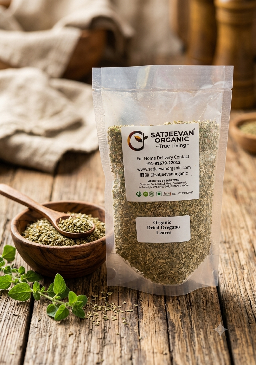Organic Dried Oregano Leaves 100g