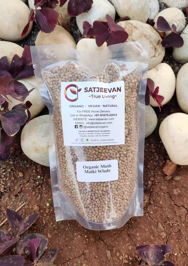 Organic Moth Matki Whole