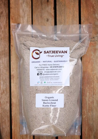 Organic Stone-Ground Buckwheat Kuttu Flour 500g