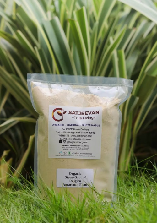 Organic Stone-Ground Rajgira Amaranth Flour 500g