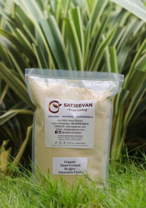 Organic Stone-Ground Rajgira Amaranth Flour 500g