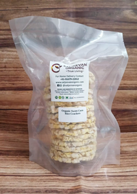 Organic Sweet Corn Rice Crackers 100g