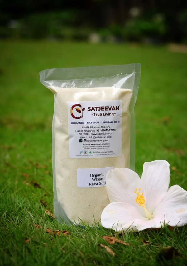 Organic Wheat Rava Suji 500g