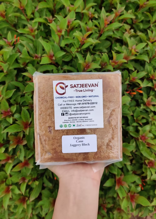 Organic Cane Jaggery Block 1000g