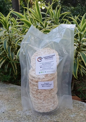 Organic Multi-Millet Red Rice Crackers 100g
