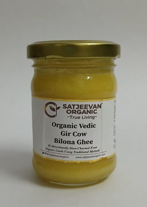 Satjeevan Organic Vedic Gir Cow Bilona Ghee 100ml