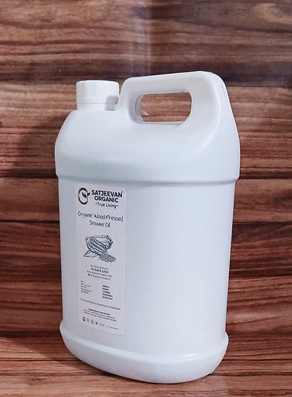 Organic Wood-Pressed Sesame Oil