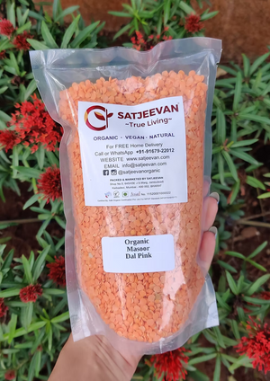 Organic Masoor Dal Pink