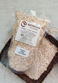 Organic White Oats Flaked 500g
