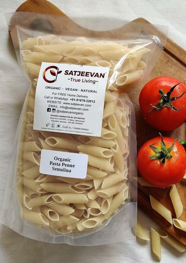 Organic Pasta Penne Durum Semolina 500g