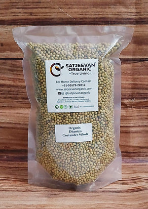 Organic Dhaniya Coriander Whole 250g