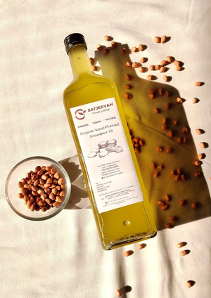 Organic Wood-Pressed Groundnut Oil