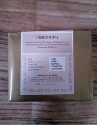 Organic Cedar Sandalwood Soap 100g