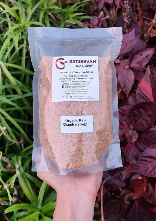 Organic Raw Khandsari Sugar 1000g
