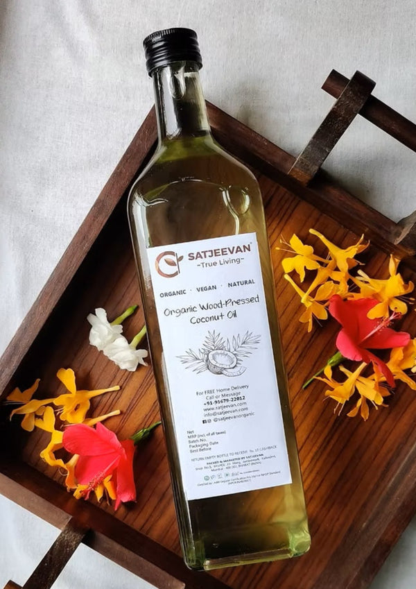 Organic Wood-Pressed Coconut Oil