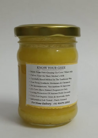 Satjeevan Organic Vedic Gir Cow Bilona Ghee 100ml