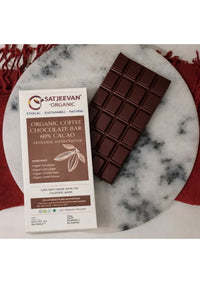Organic Coffee Chocolate Bar 60% Cacao 70g