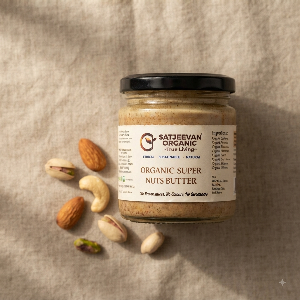 Organic Super Nuts Butter 200g