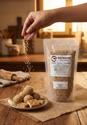 Organic White Sesame Seeds 250g